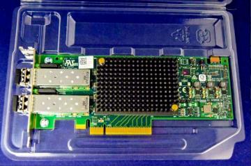 Card Dell Emulex LPe31002 Dual Port 16Gb FC HBA PCIe Adapter